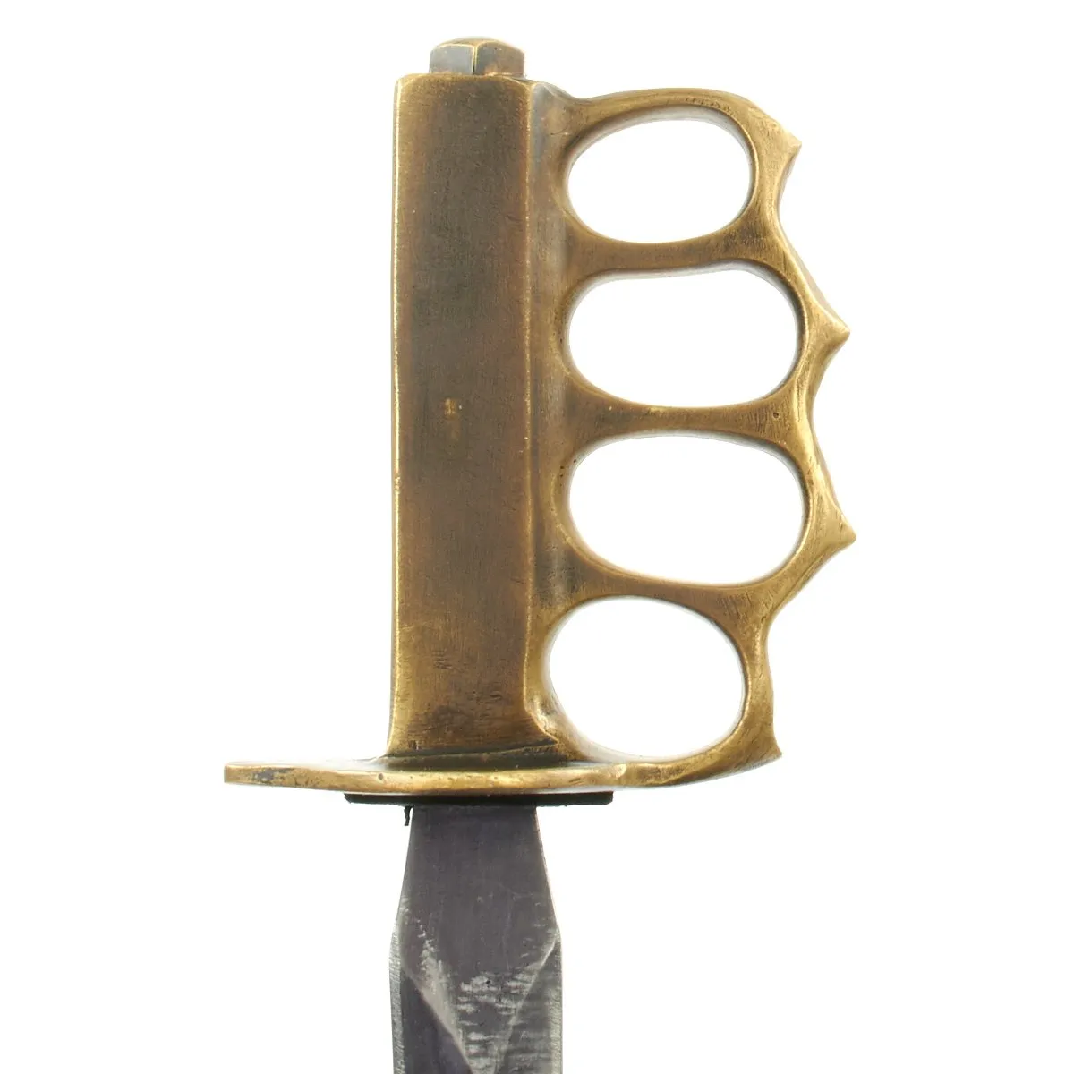 Original U.S. WWII 1941 USN Custom Made 1918 Mark I Trench Knife USS Oklahoma