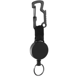 Outdoor Multifunctional Stainless Steel D-Type Carabiner Bottle Opener(TZ-001)