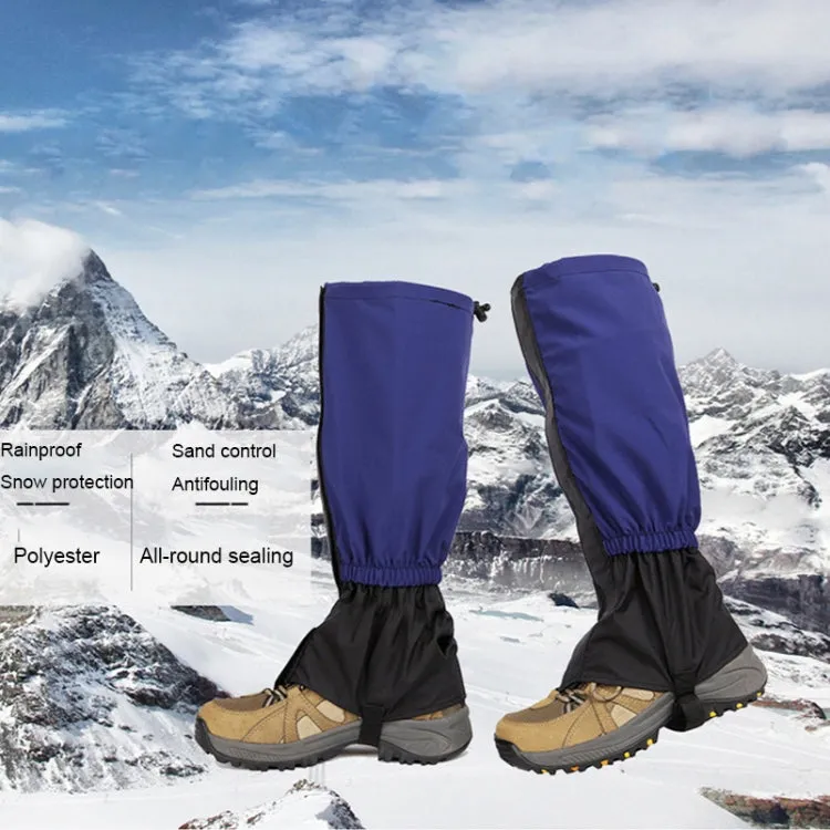 Outdoor Snow Desert Sand-proof Waterproof Foot Cover, Spec: Extended (Red)