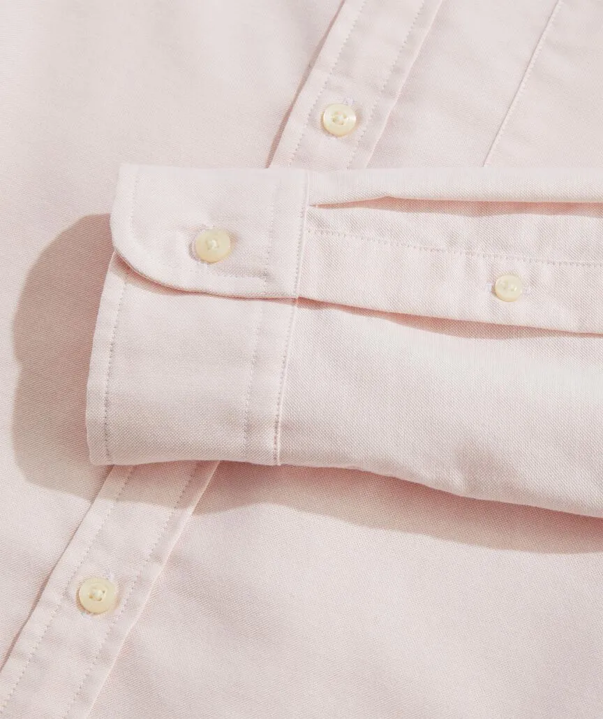 Oxford Solid Shirt in Pink Blossom by Vineyard Vines