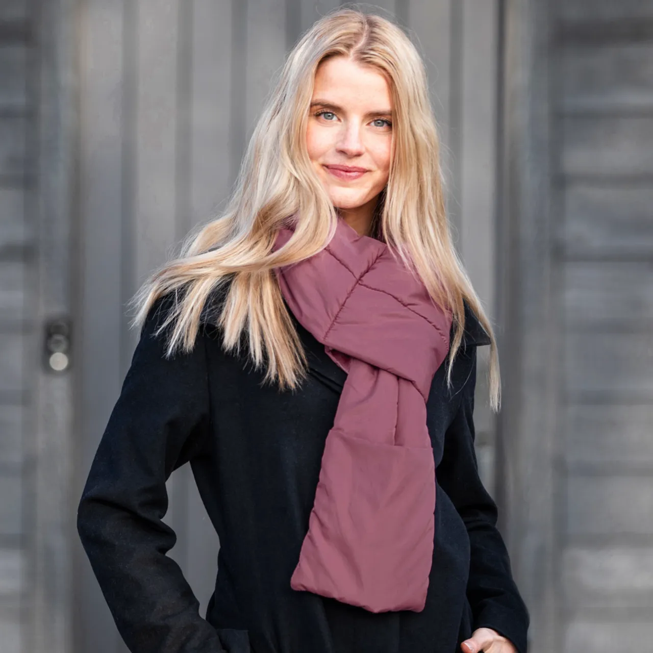 Packable Puffer Scarf