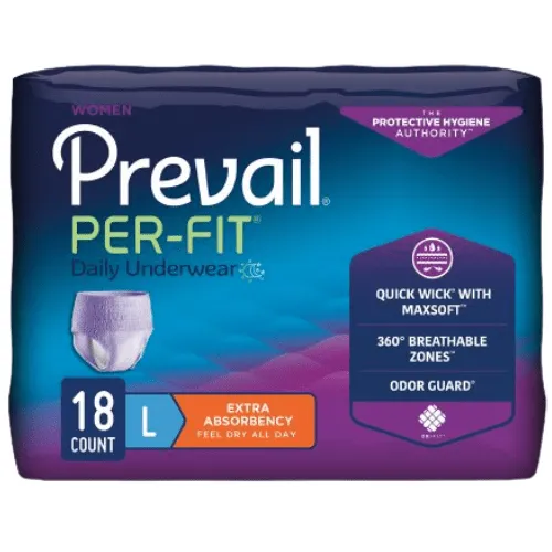 Prevail Per-Fit Women Pull Up, Protective Underwear