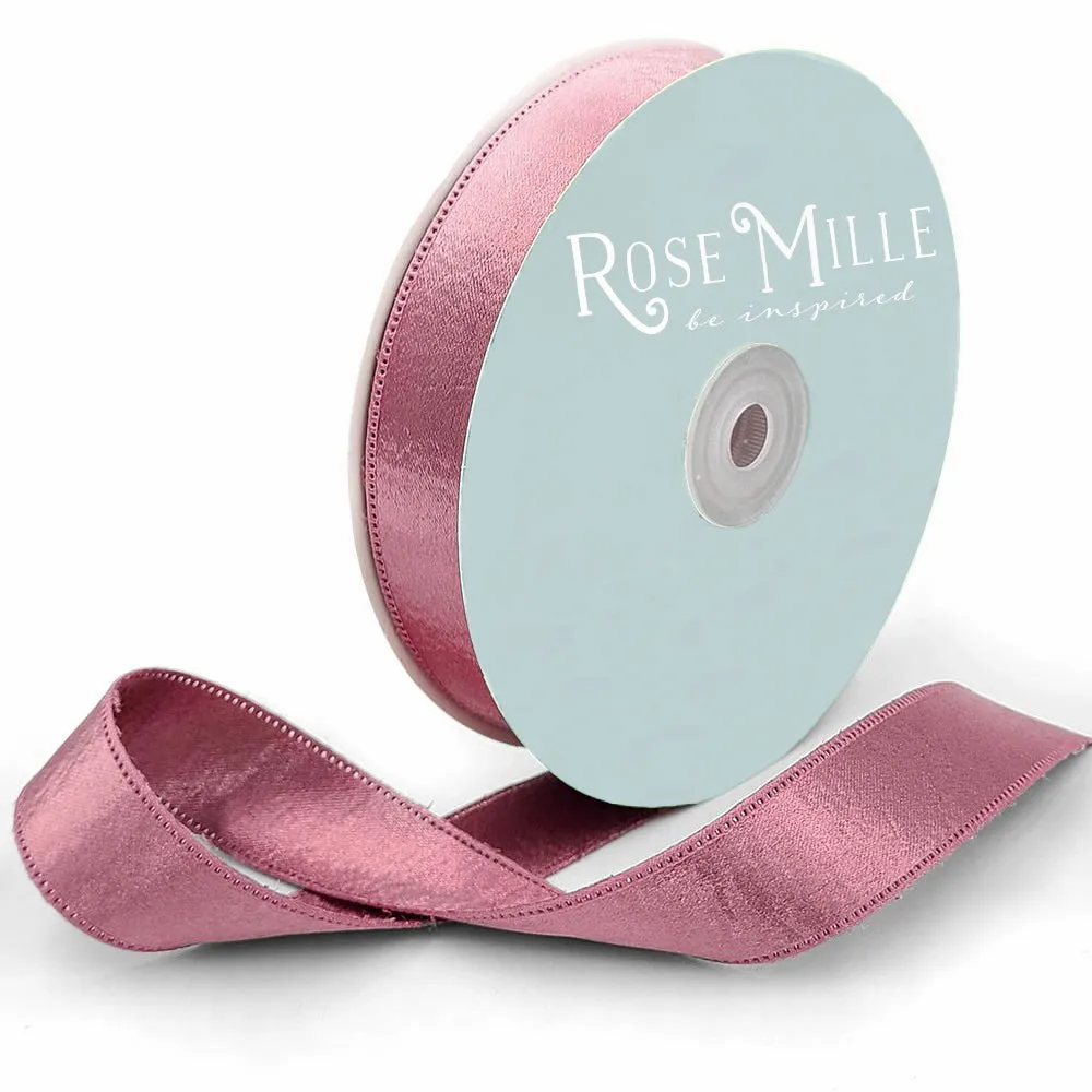 Rayon Silk-like Tape with Woven Edge - Multiple Colors