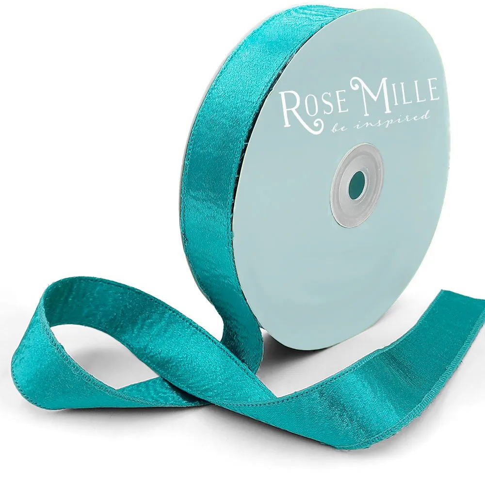Rayon Silk-like Tape with Woven Edge - Multiple Colors