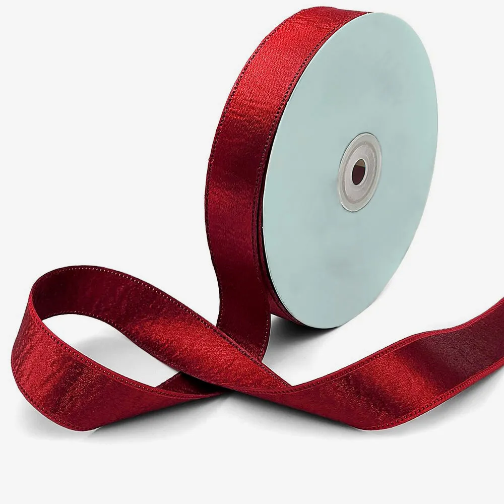 Rayon Silk-like Tape with Woven Edge - Multiple Colors