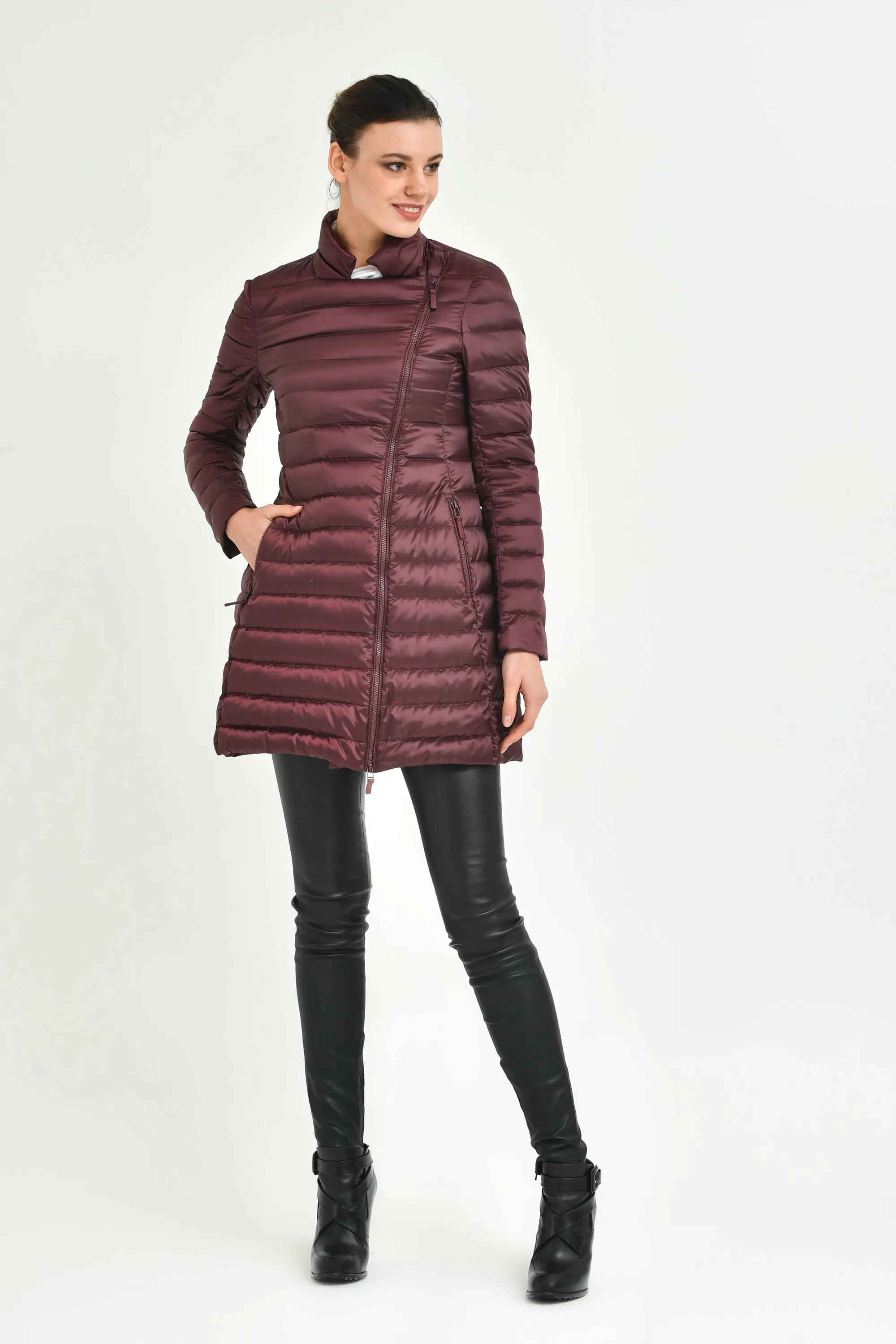 Red Puffer Coat