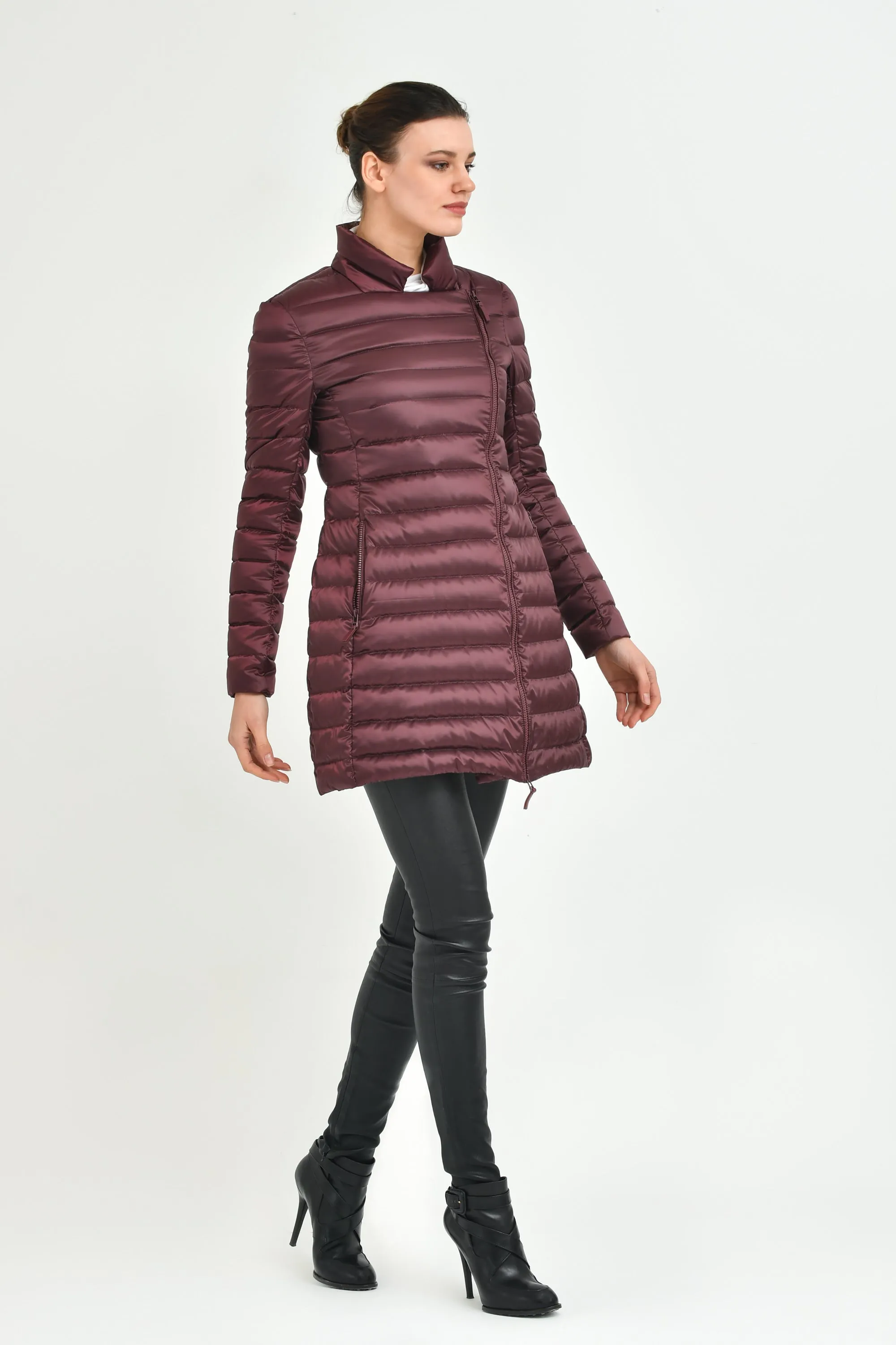 Red Puffer Coat