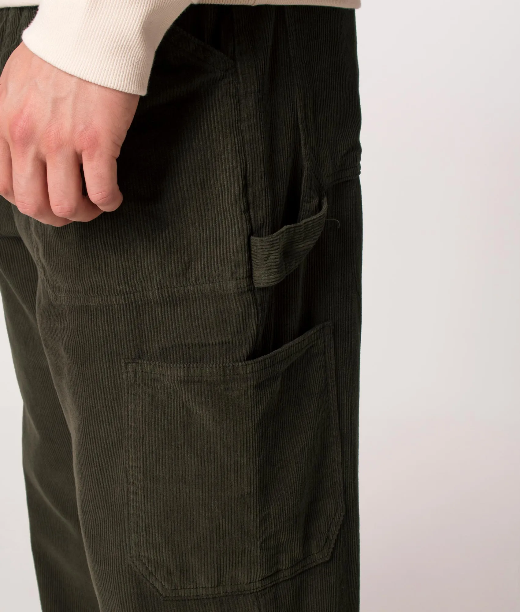 Regular Fit Cord Work Pants