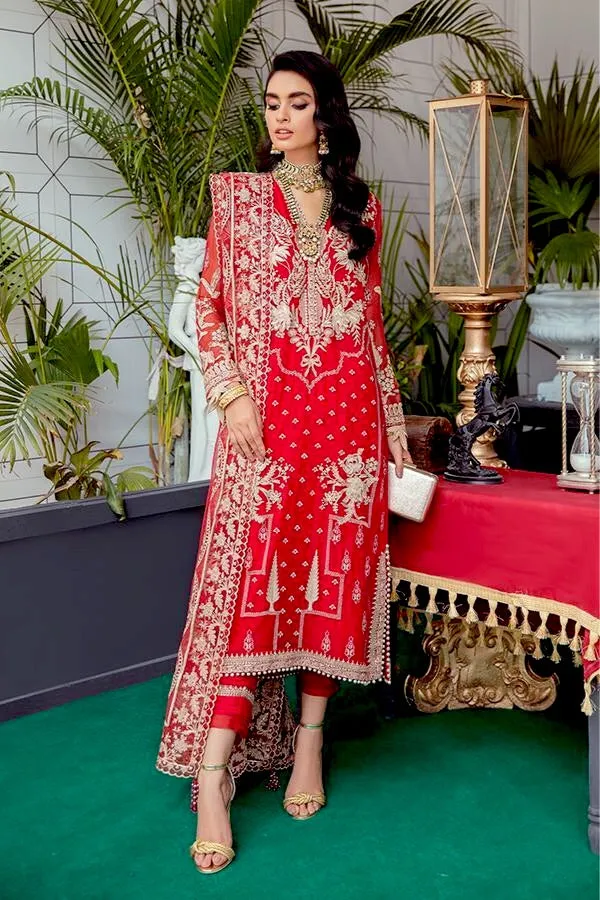 Serene Soirée Wedding Formals '21 – S-1034 Crimson Allure