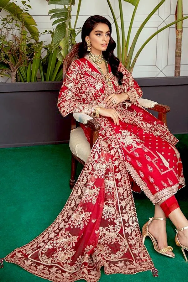 Serene Soirée Wedding Formals '21 – S-1034 Crimson Allure
