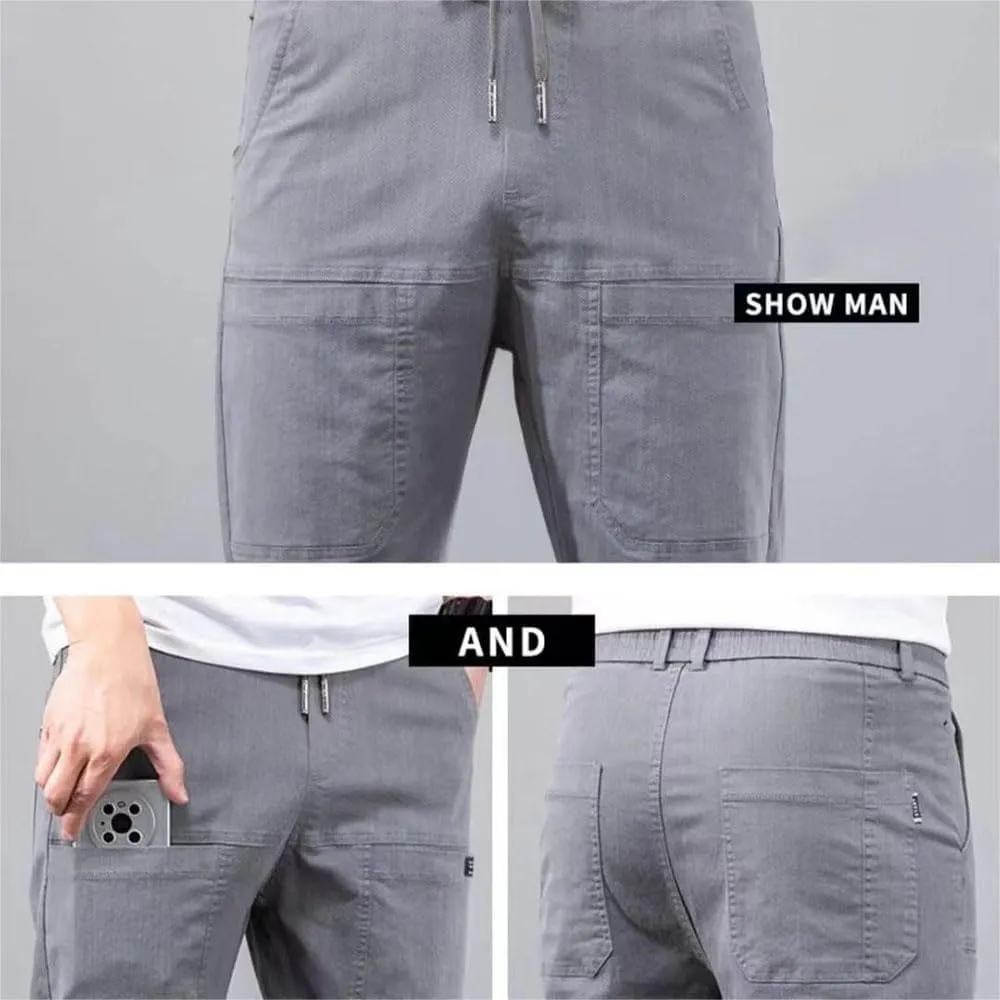 Sirmale Multipants - High Stretch Multi-Pocket Durable Cargo Pants, Loose Fit Men's Work Pants