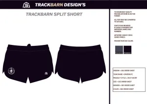 Spartan-TC- Mens Split Track Short