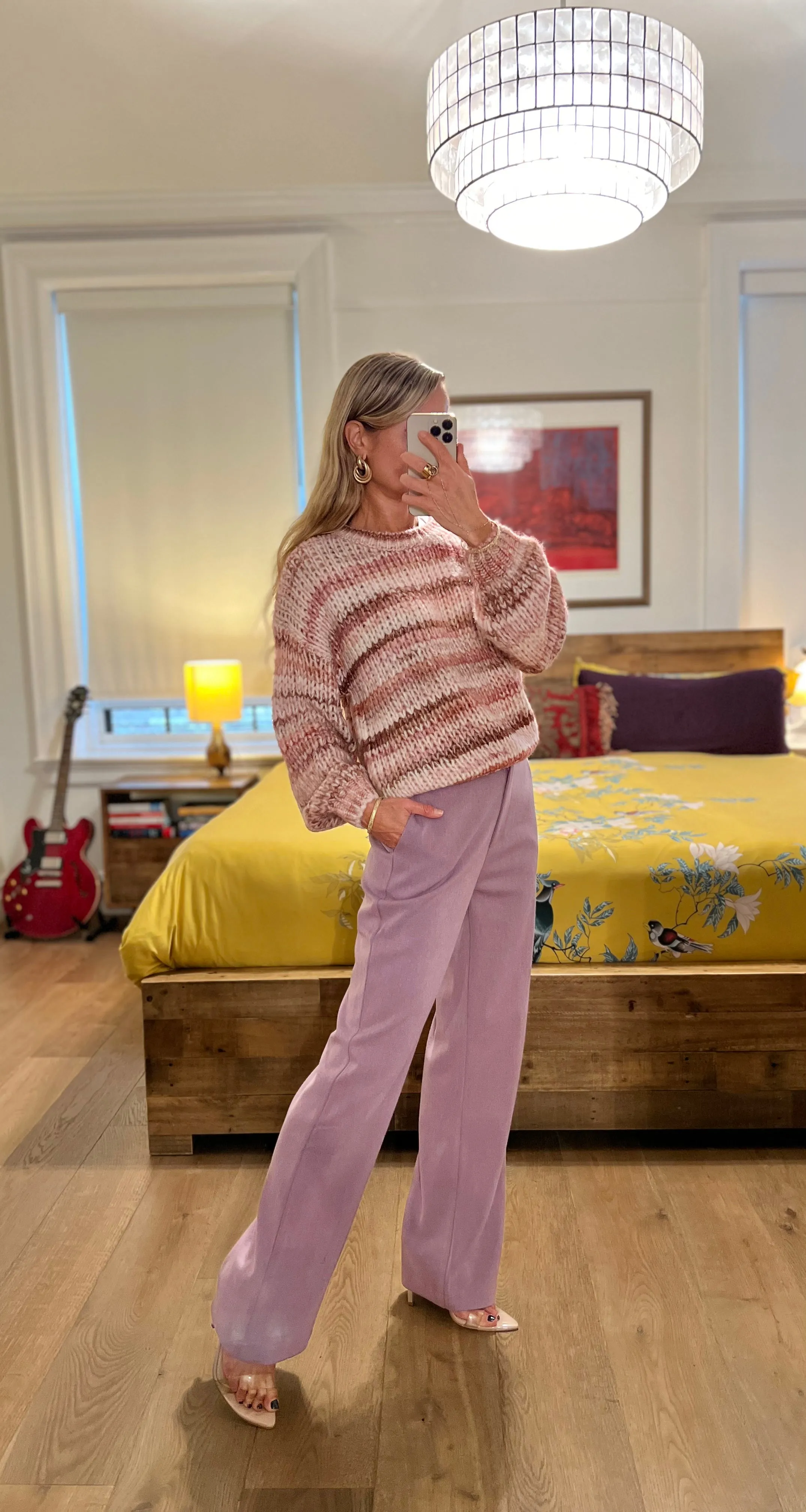 Straight Pants - Mauve