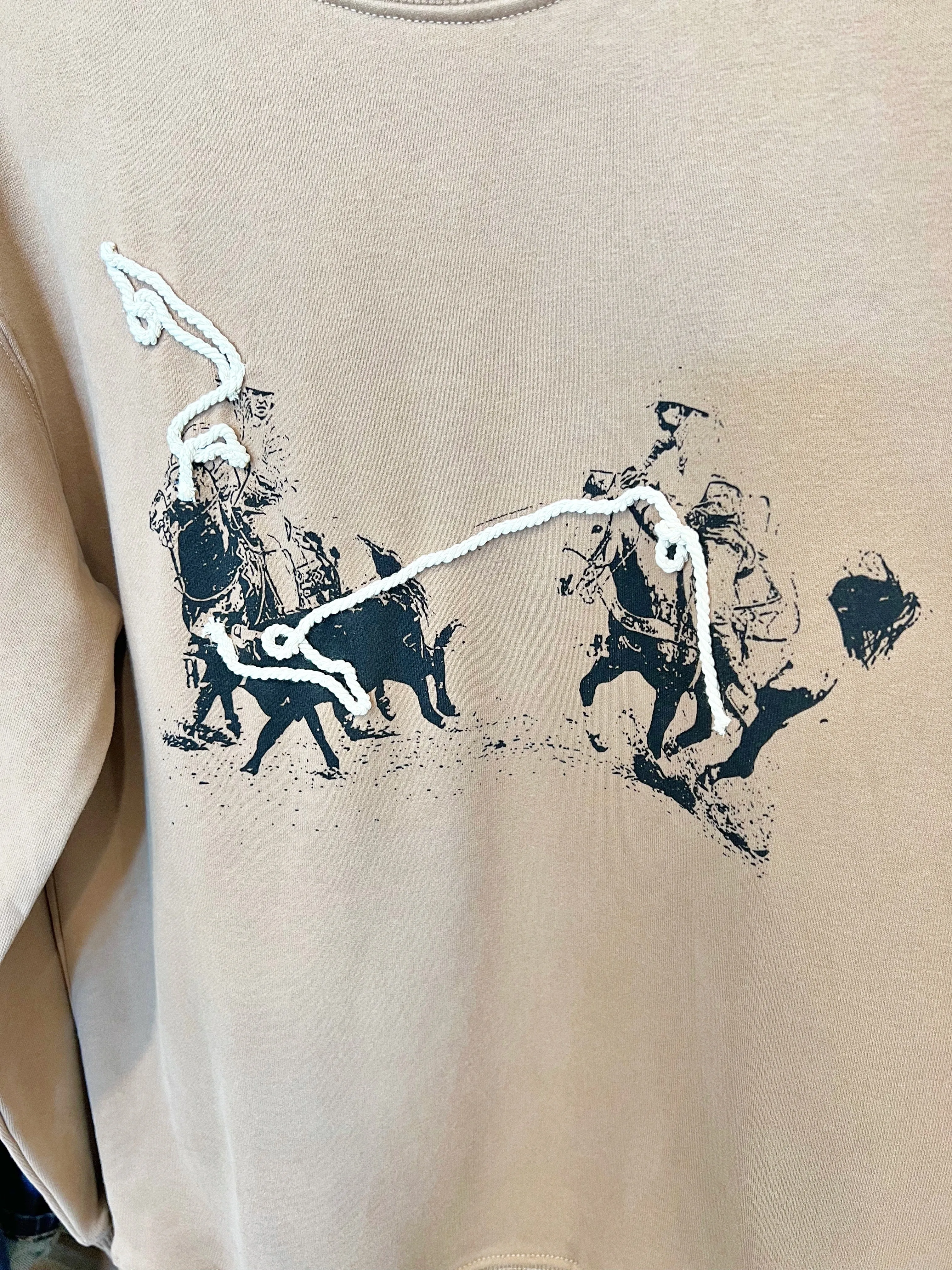 Team Roping Long Sleeve Tee