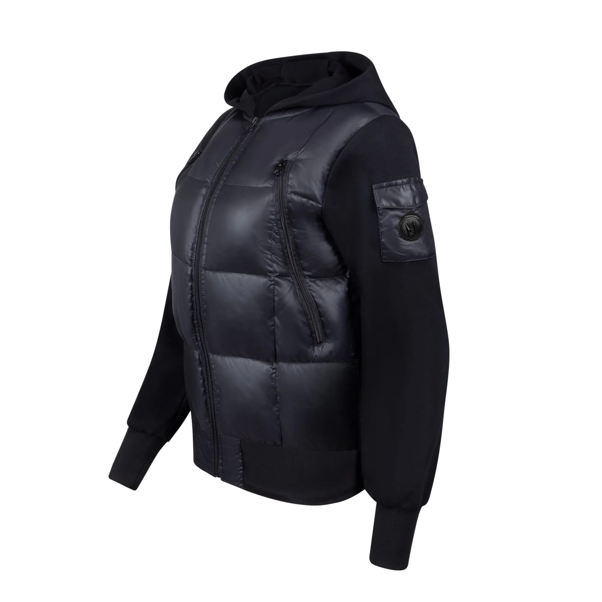 Teen Puffer Jacket - Matte Black