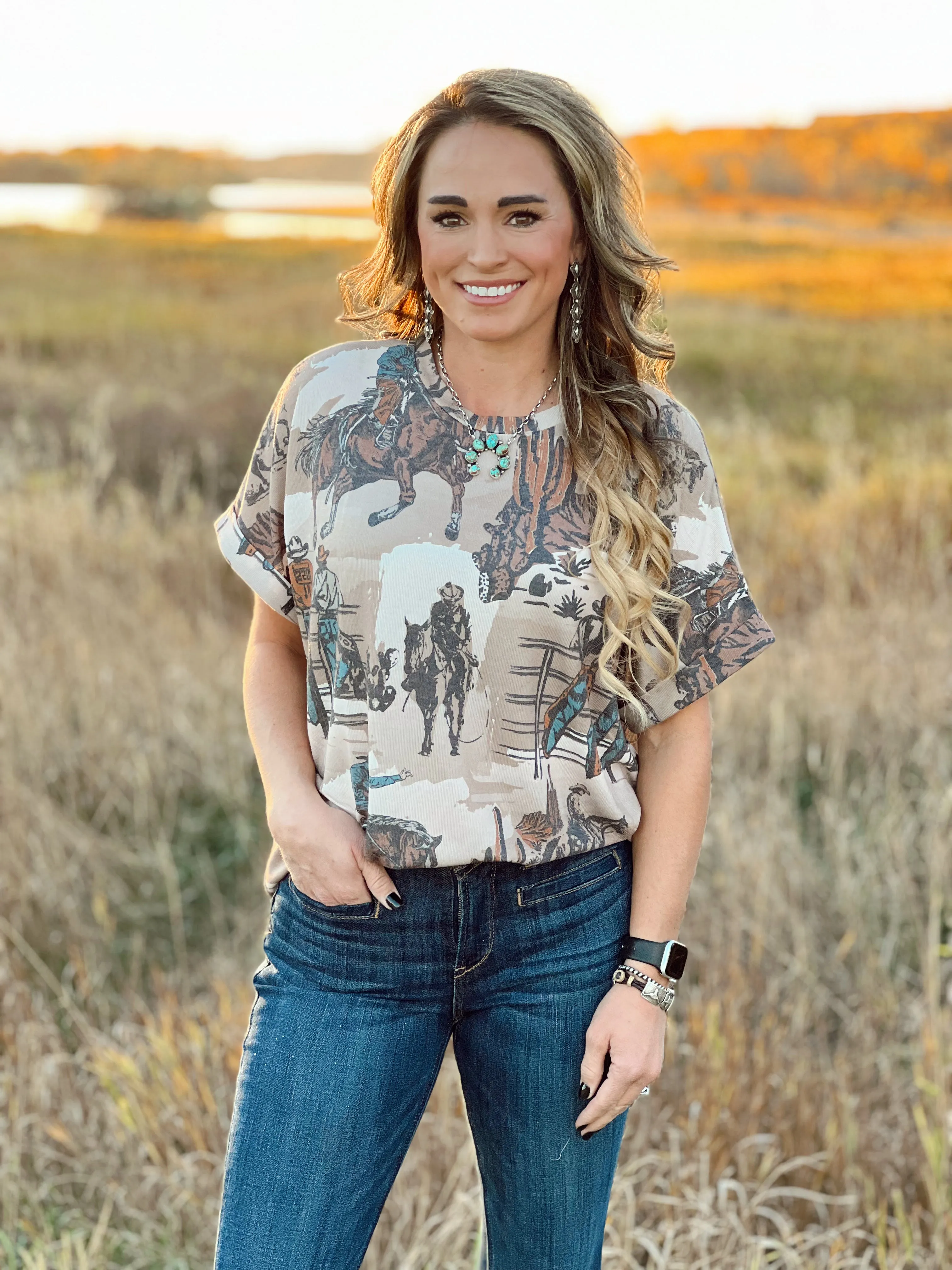 The Cowboy Casanova Top