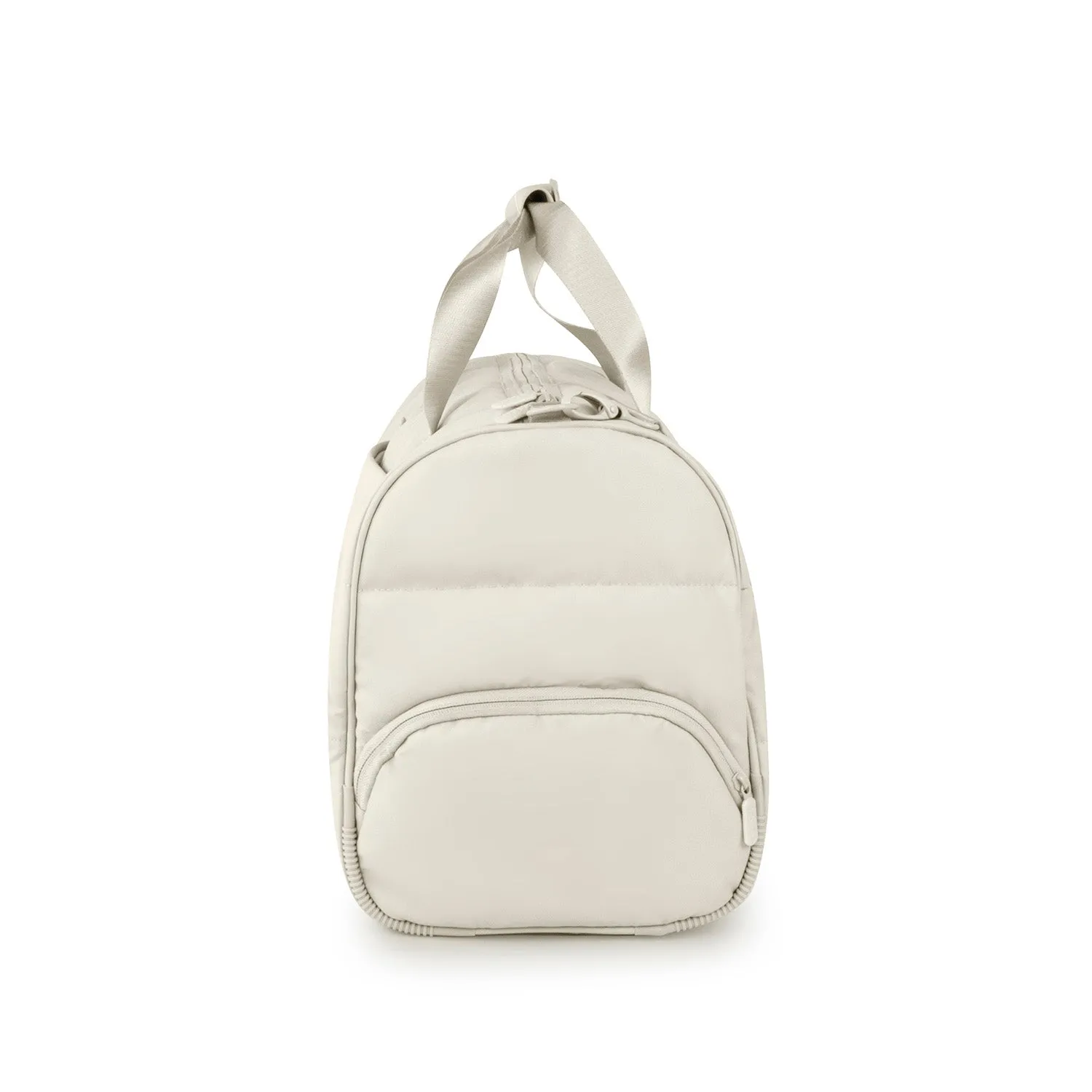 The Puffer Duffel Bag - Off White