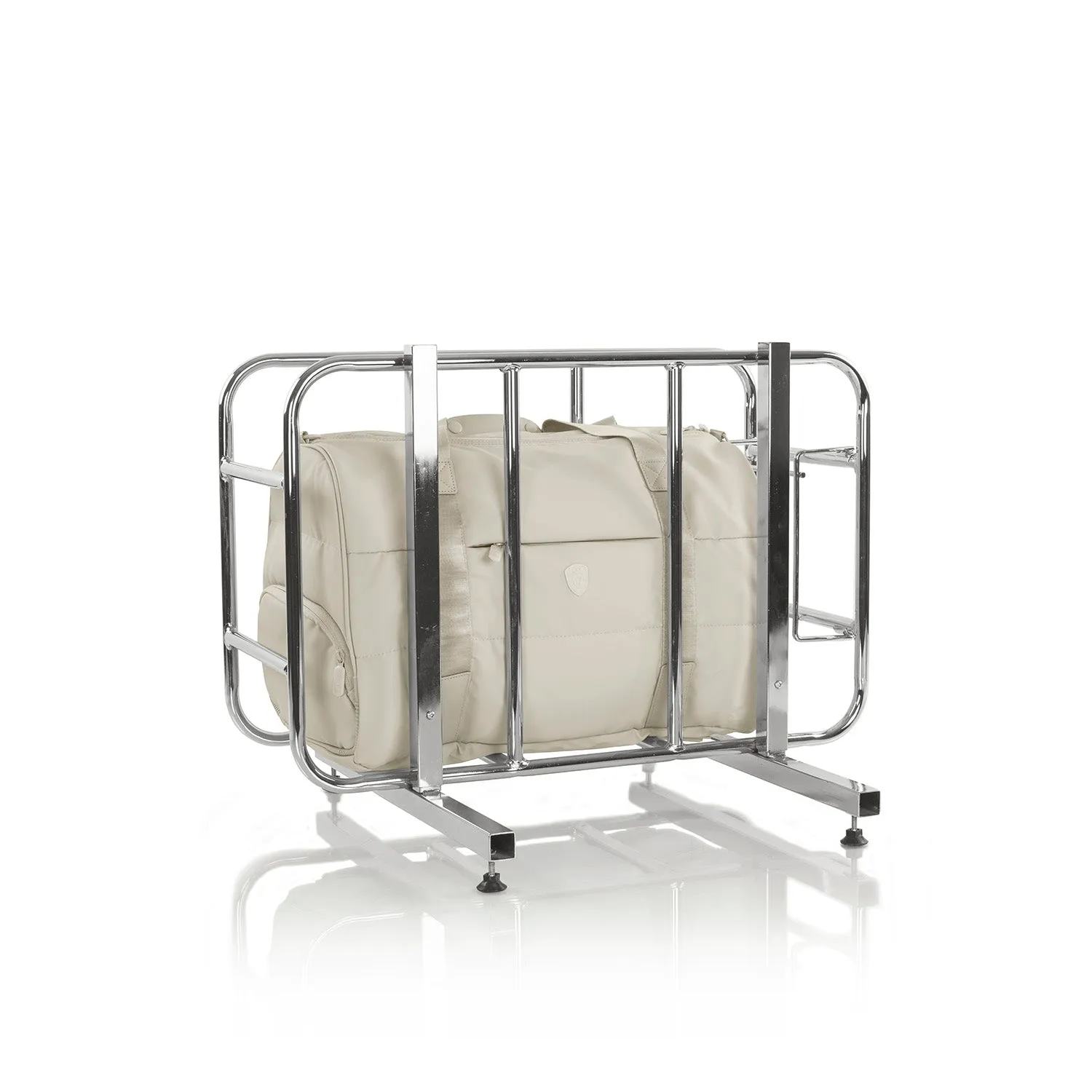 The Puffer Duffel Bag - Off White