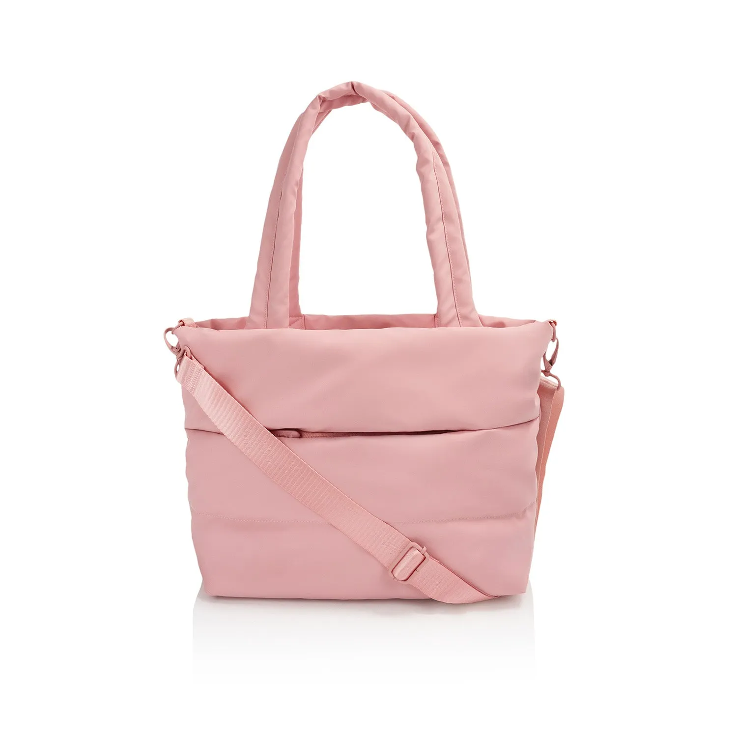 The Puffer Tote Bag - Rose