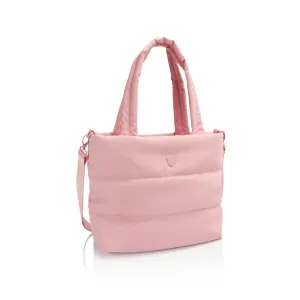 The Puffer Tote Bag - Rose