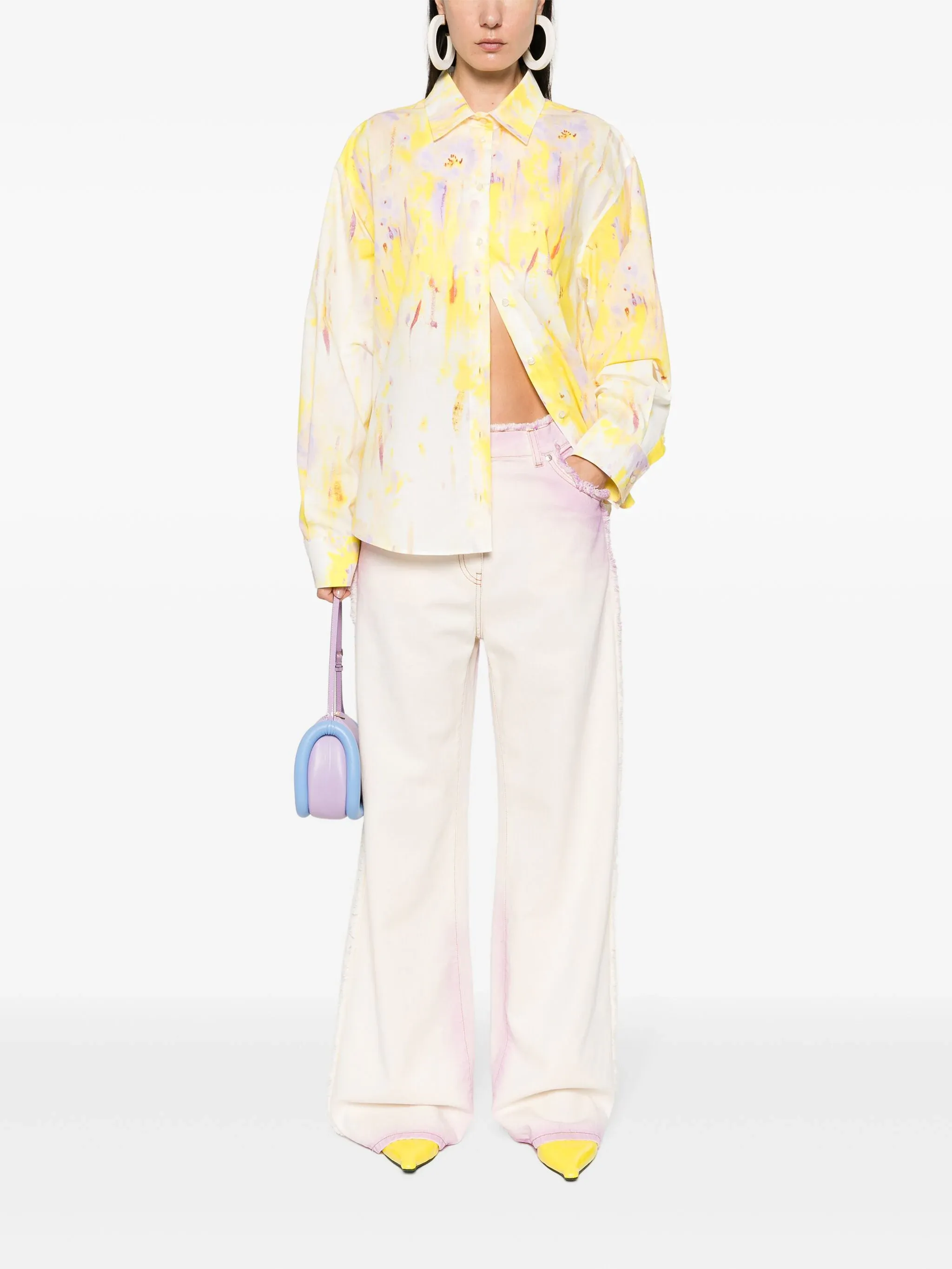 Tie Dye Straight Pants