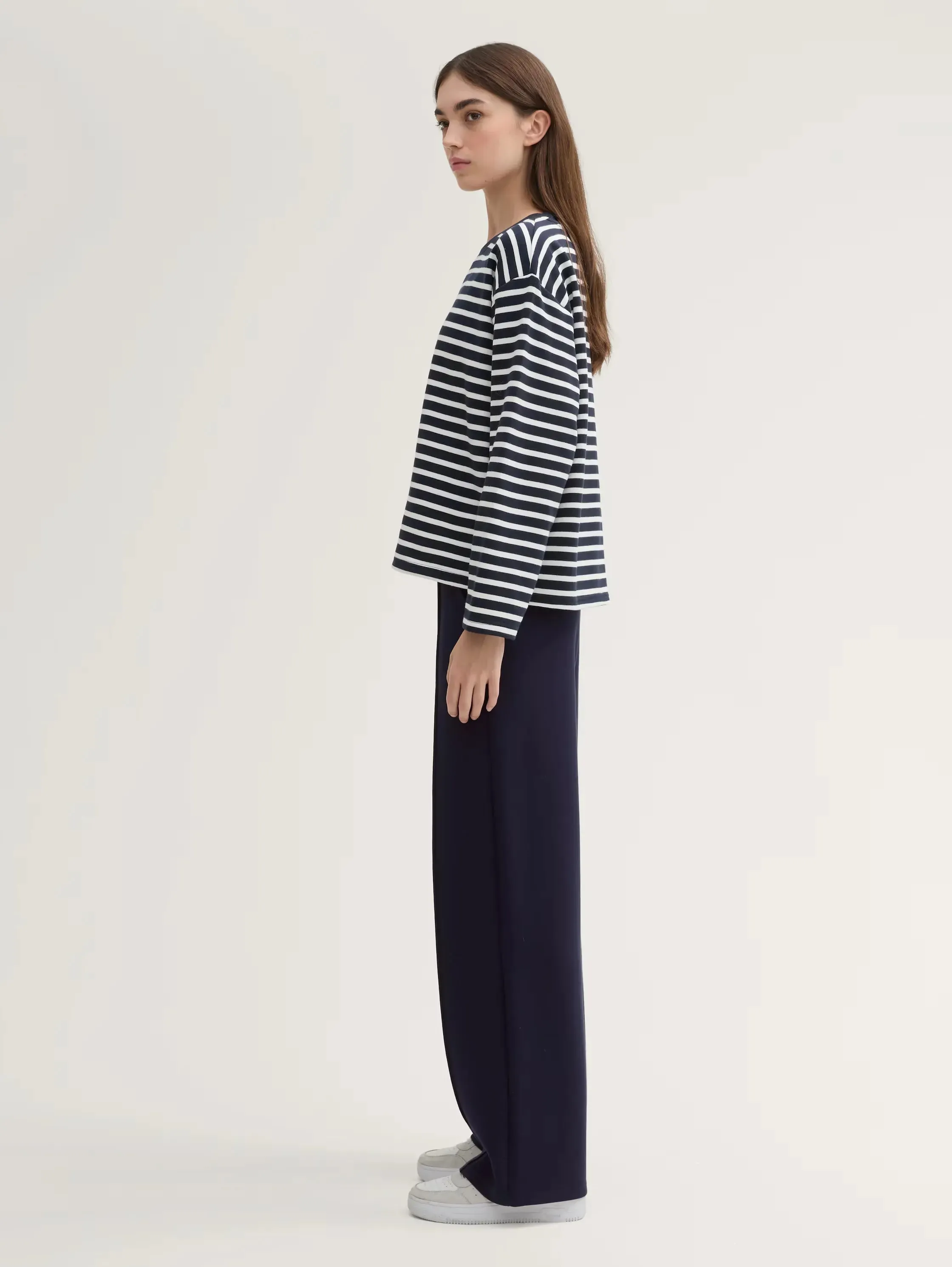 Tom Tailor Straight Navy Pant