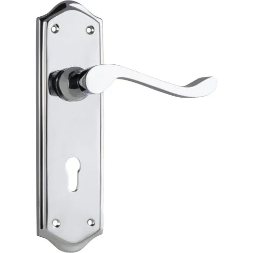 Tradco Henley Lever on Long Backplate (Pair)