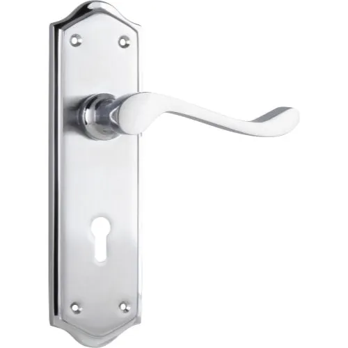 Tradco Henley Lever on Long Backplate (Pair)