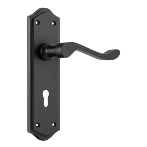 Tradco Henley Lever on Long Backplate (Pair)