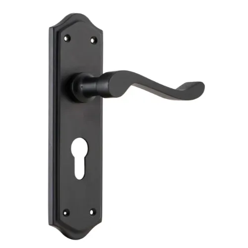 Tradco Henley Lever on Long Backplate (Pair)