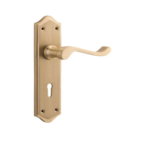 Tradco Henley Lever on Long Backplate (Pair)
