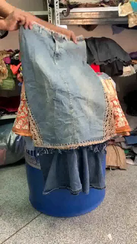 Unique Denim Skirts , (RX-238)