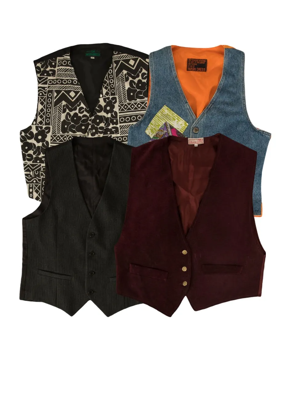 Vintage Waistcoats Bundle (20pc)