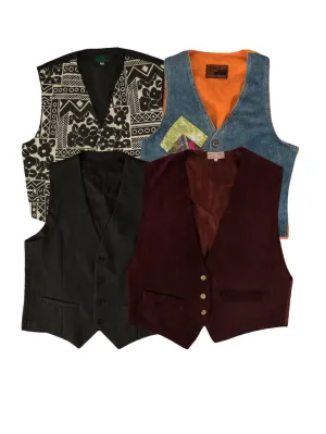 Vintage Waistcoats Bundle (20pc)