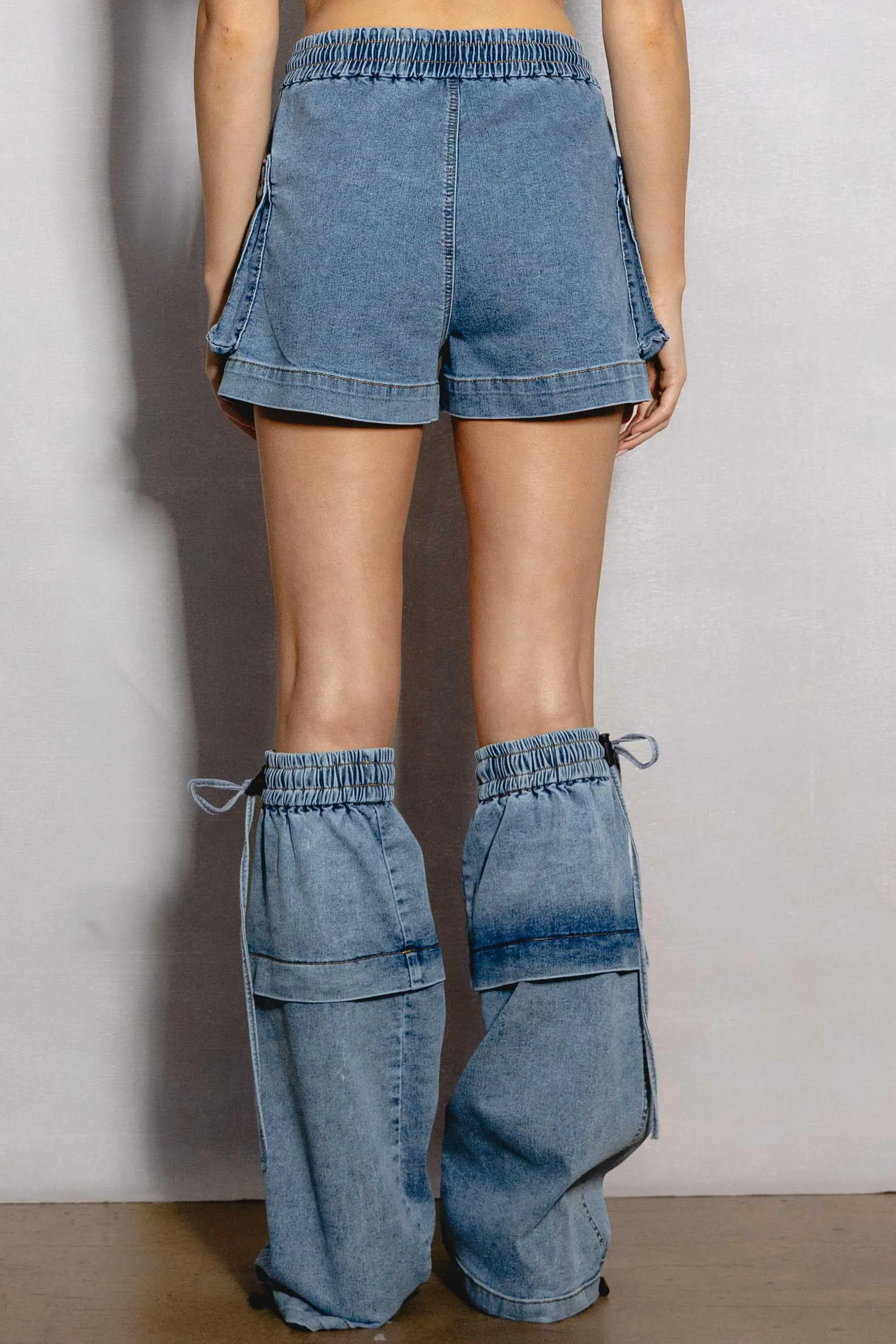 Washed Out Cargo Shorts