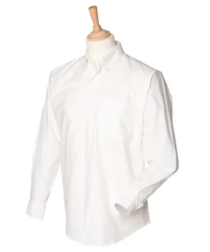 White* - Long sleeve classic Oxford shirt