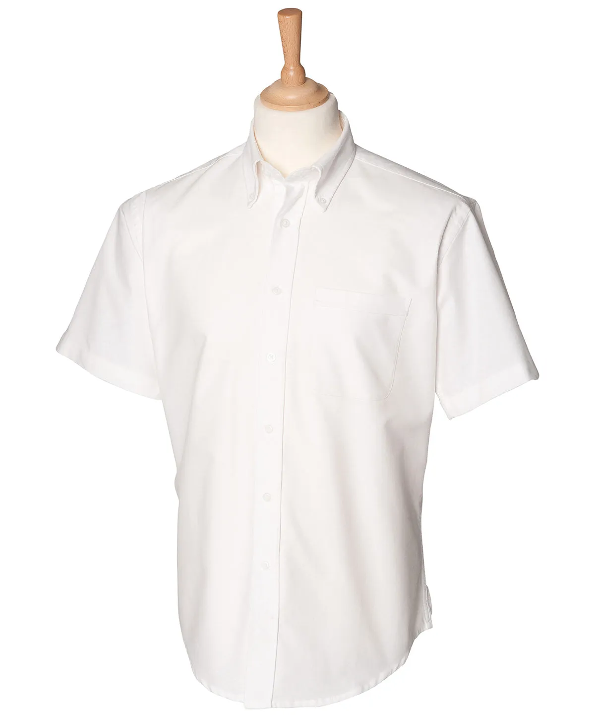 White* - Short sleeve classic Oxford shirt