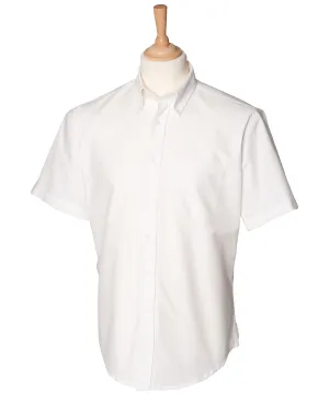 White* - Short sleeve classic Oxford shirt