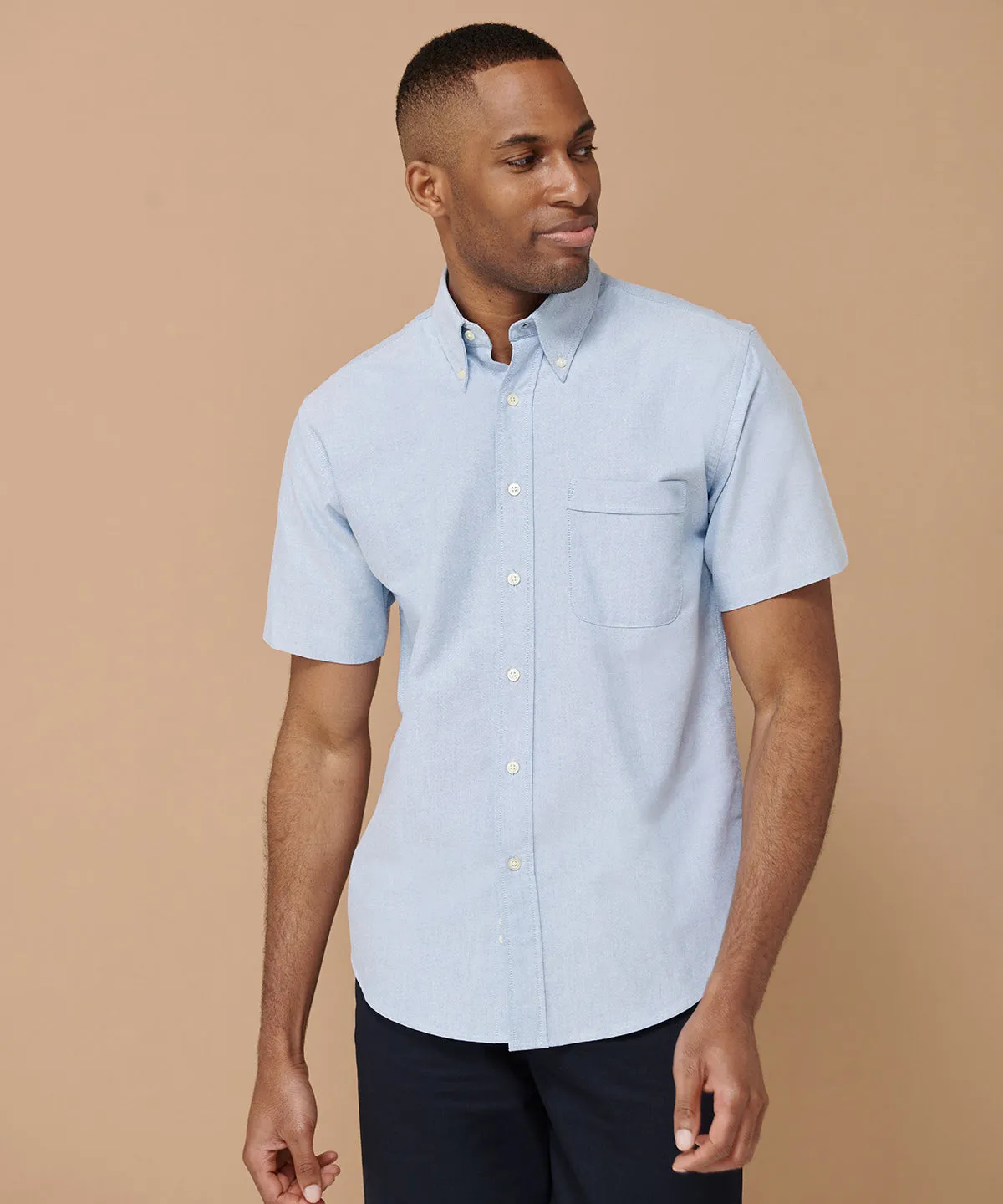 White* - Short sleeve classic Oxford shirt