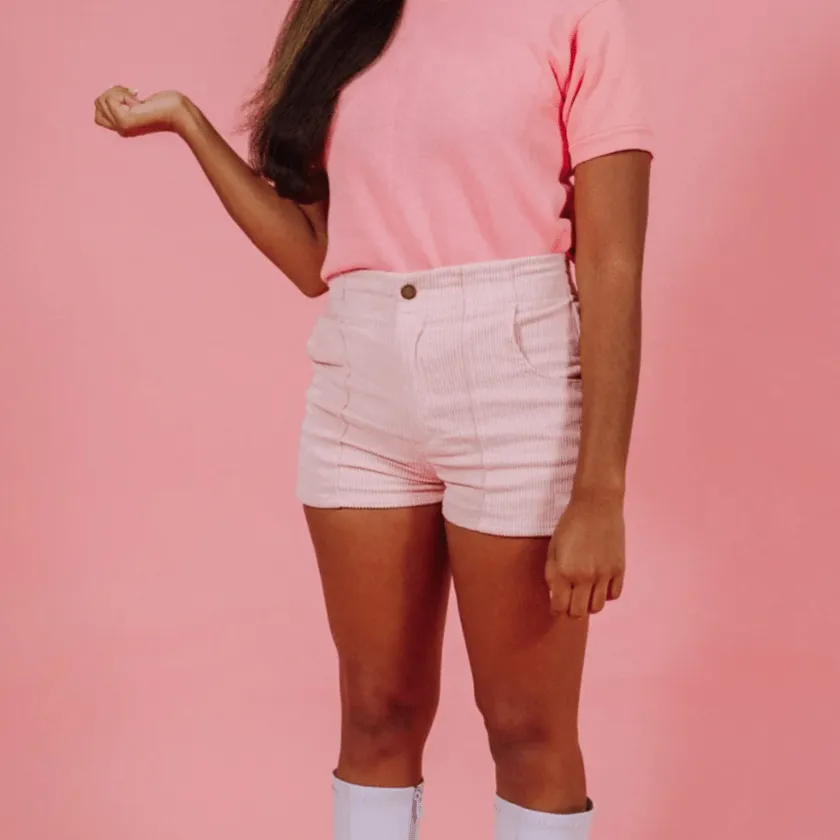 Women's Shorts - Powder Pink
