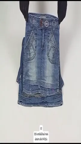 Y2K Embellished Mini Denim Skirts