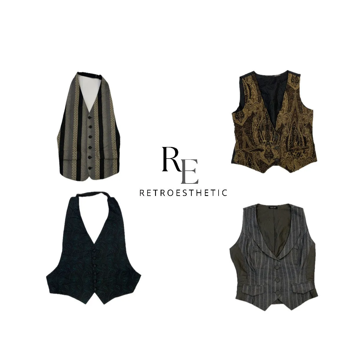 Y2K - Vintage 2024 Waistcoat (DR-018)