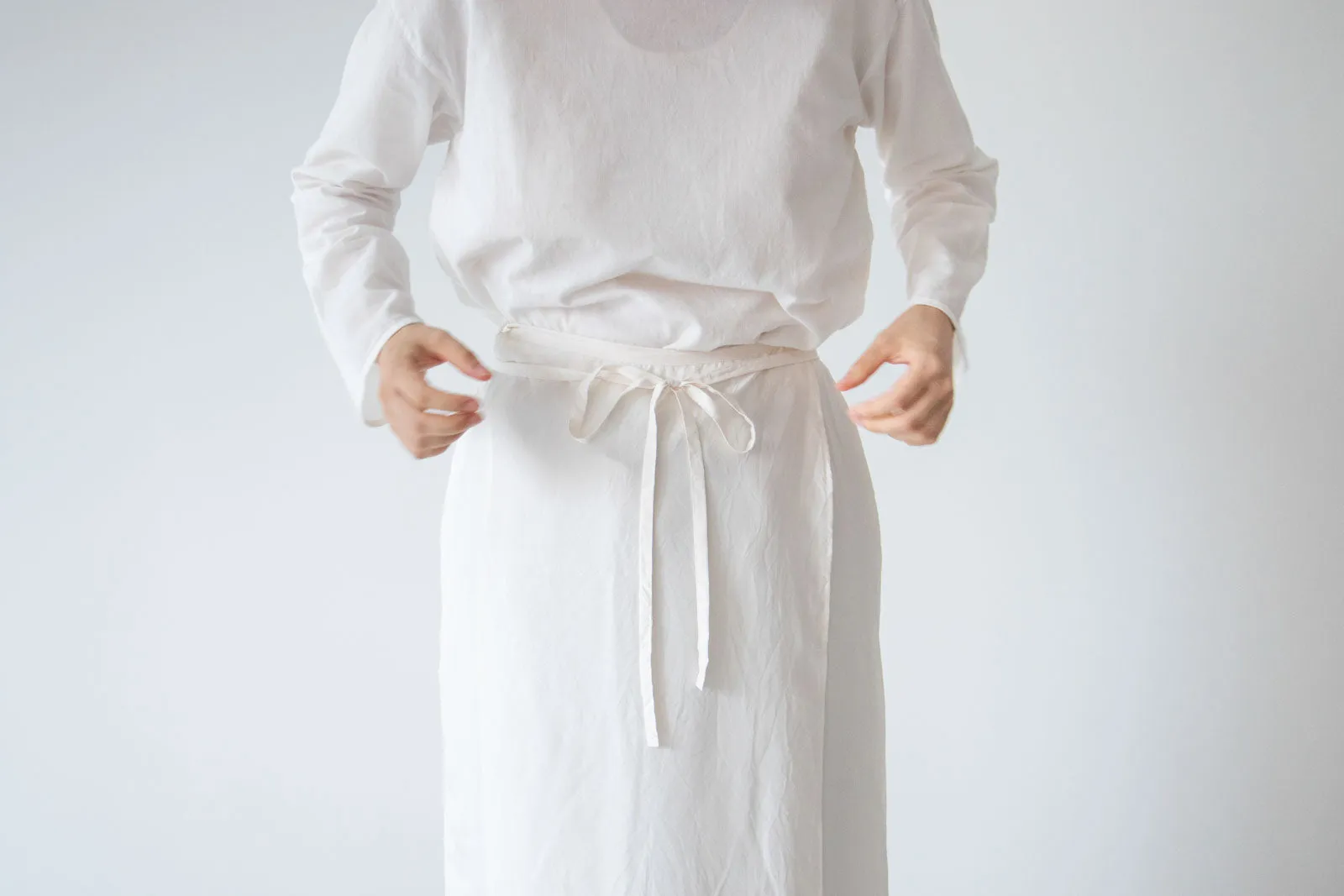 Yoli Silk wrap skirt