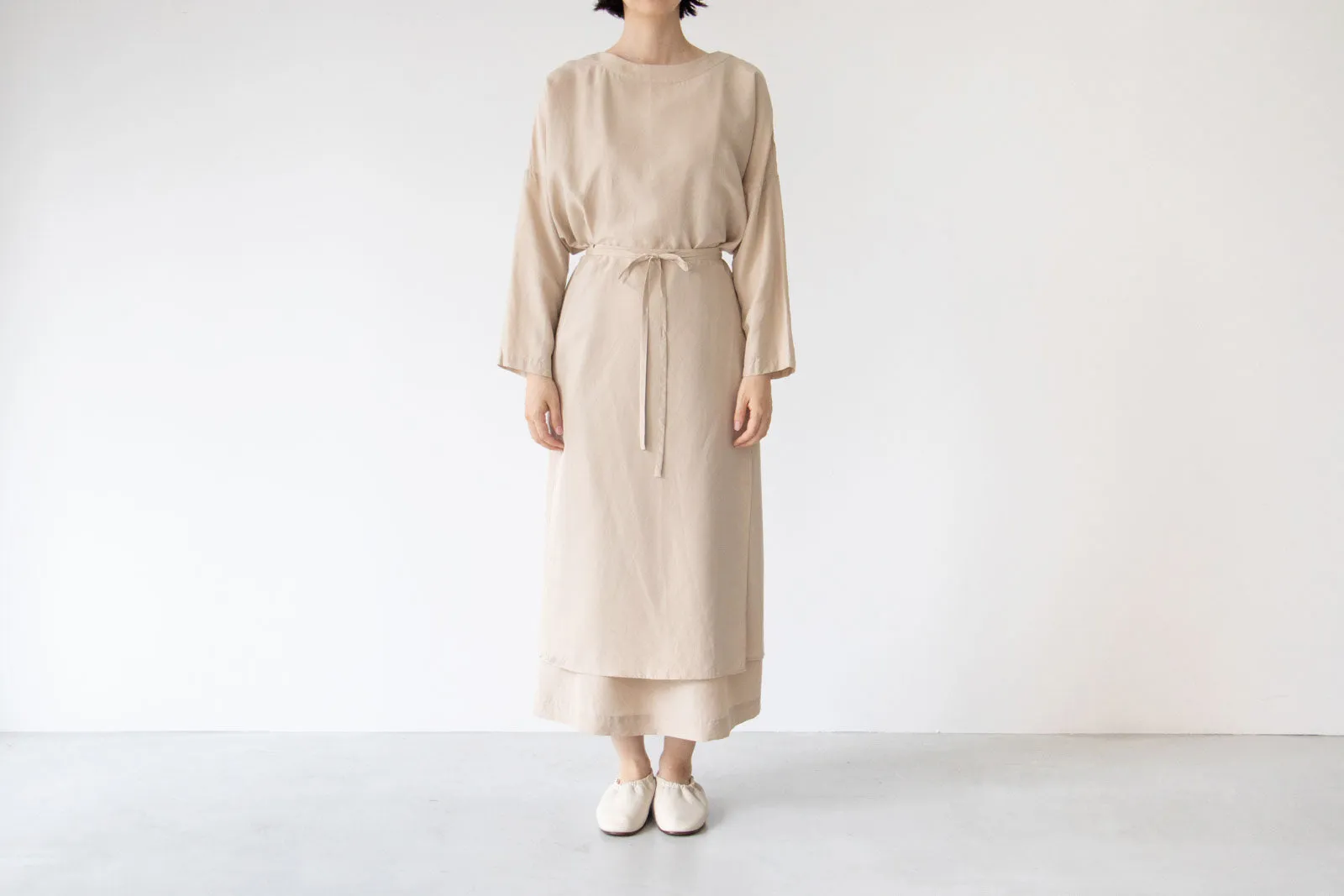 Yoli Silk wrap skirt