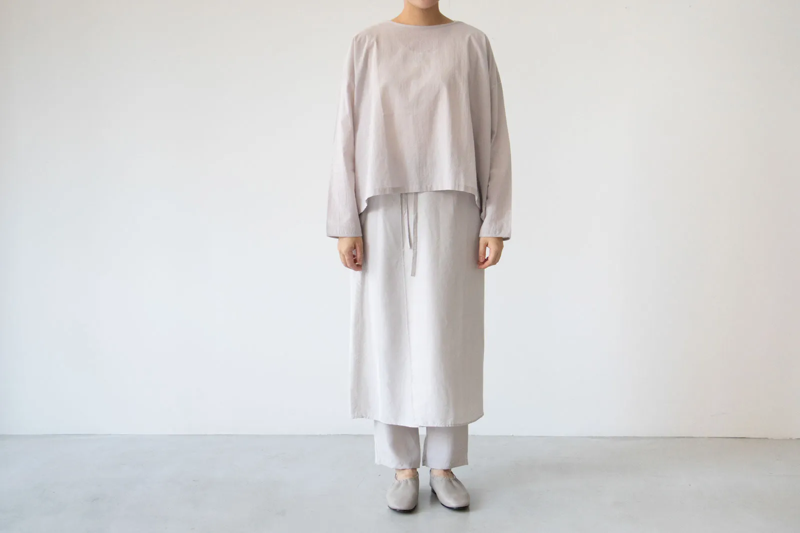 Yoli Silk wrap skirt
