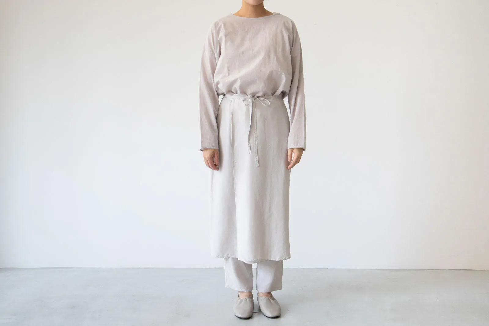 Yoli Silk wrap skirt