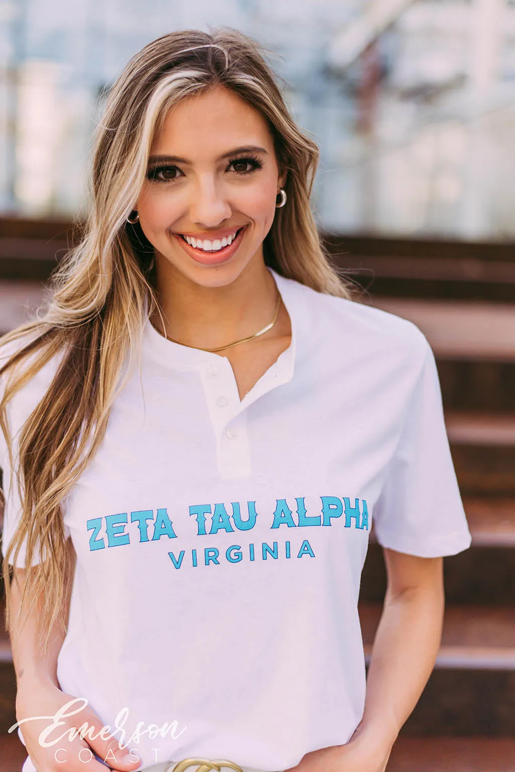 Zeta Tau Alpha Simple Recruitment Henley